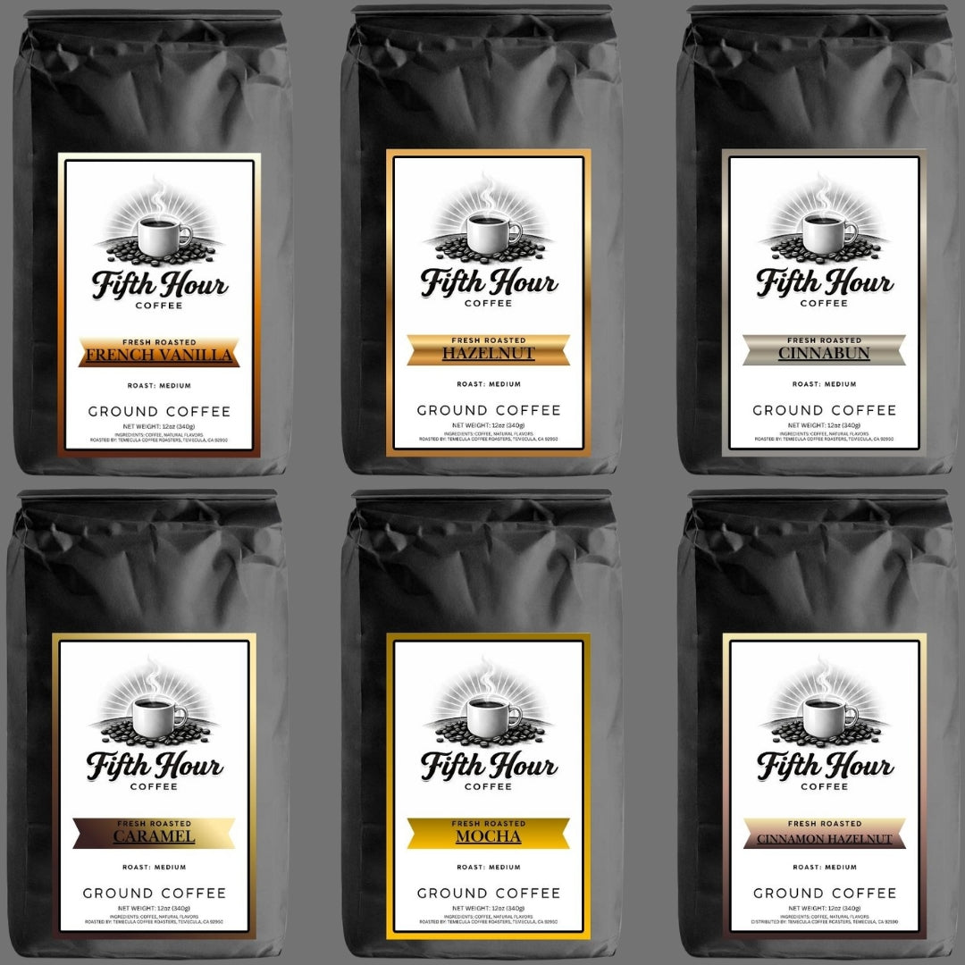Sample 6-Pack: Flavored Coffees